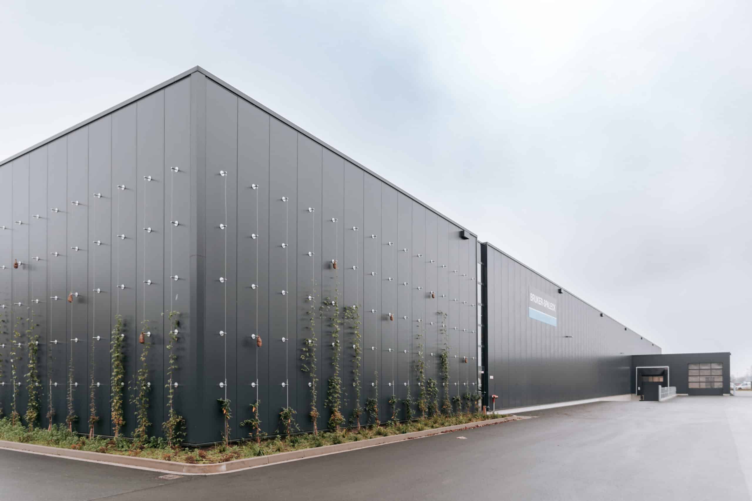 Außenansicht eines Produktionsgebäudes in Bocholt