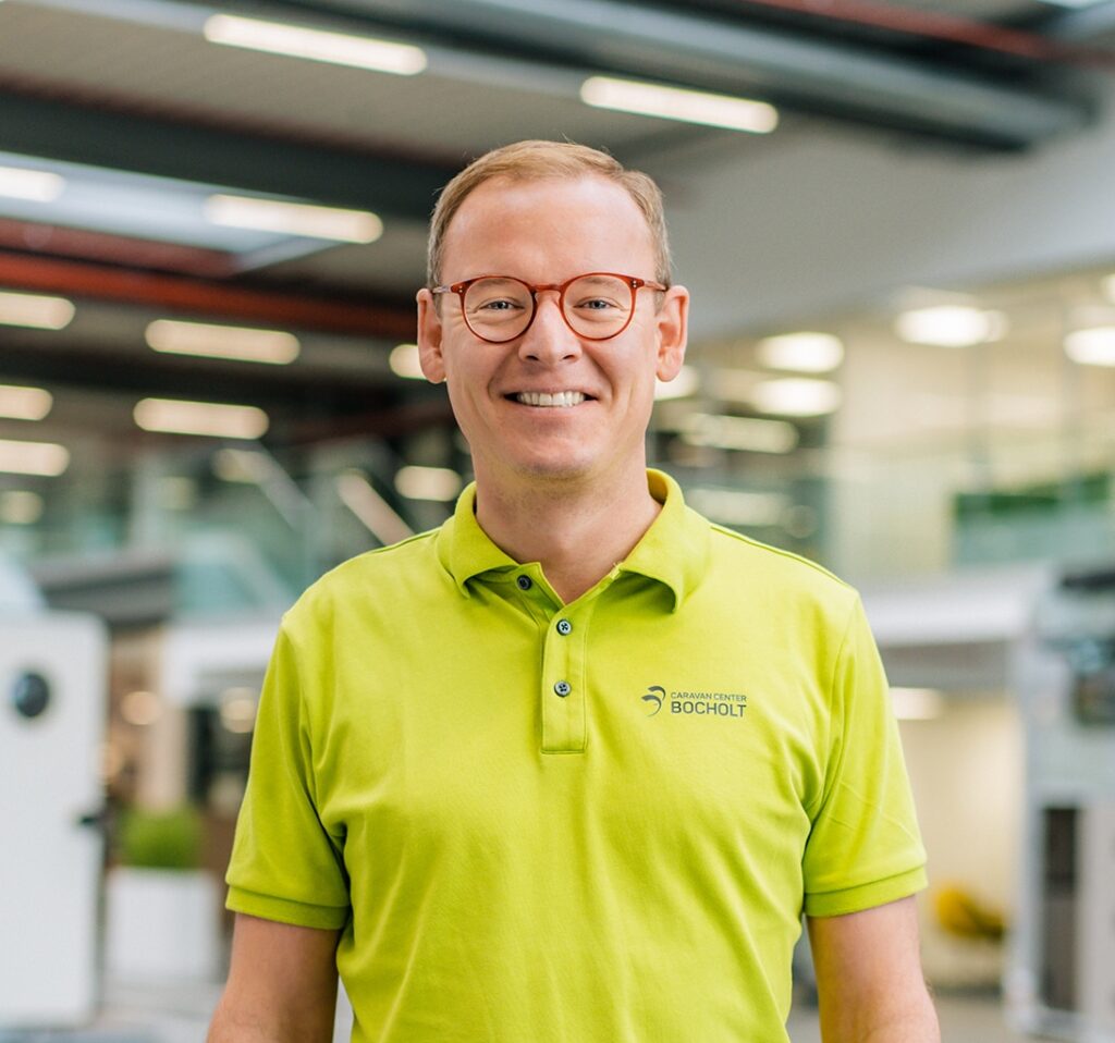 Christian Thielkes, Geschäftsfhührer vom Caravan Center Bocholt