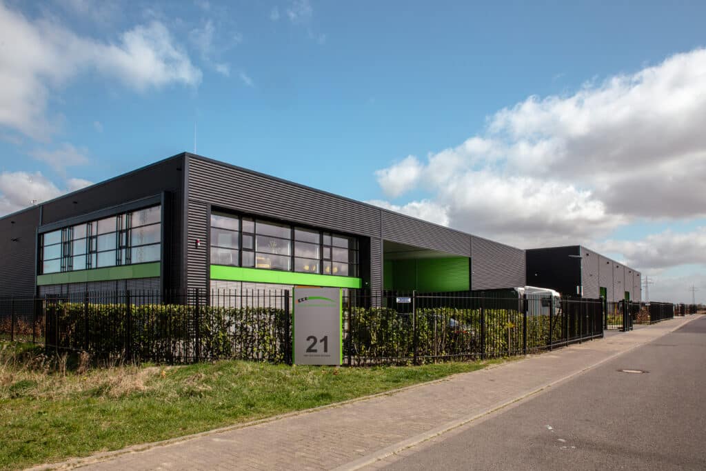 Außenansicht des Unternehmens Klever Kunststoff Recycling GmbH